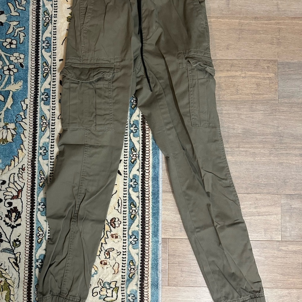 Aeropostale Olive Green Cargo Pants Casual Utility Wear
